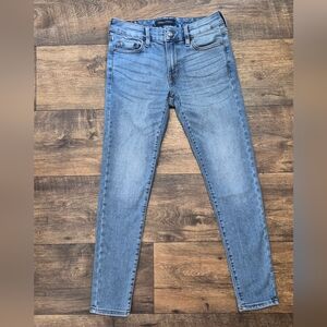 Aeropostale Light Blue High-Rise Skinny Jeans